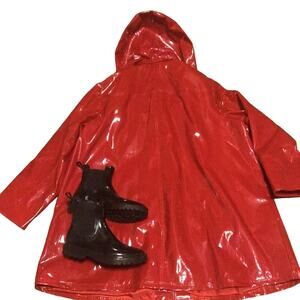 Weather Solutions Red Raingear. 1X